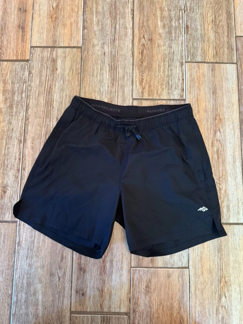 Path Projects Graves PX 7in Running Shorts - Men's Small - Black